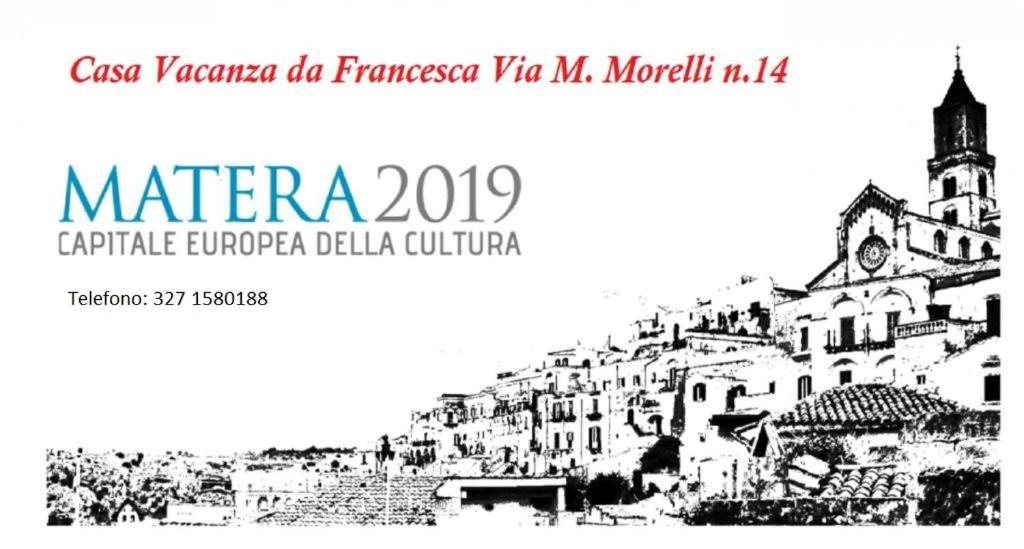 Appartamento Da Maria Francesca Matera Exterior photo